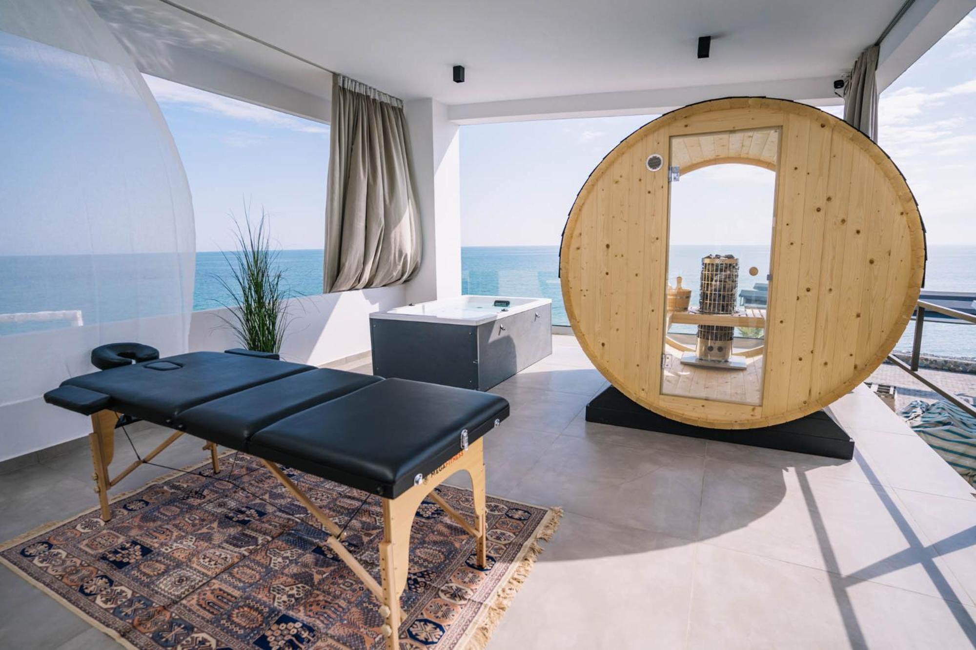 Akrotiri Olympus Luxury Suites - Adults Only Plaka Litochorou Exteriör bild