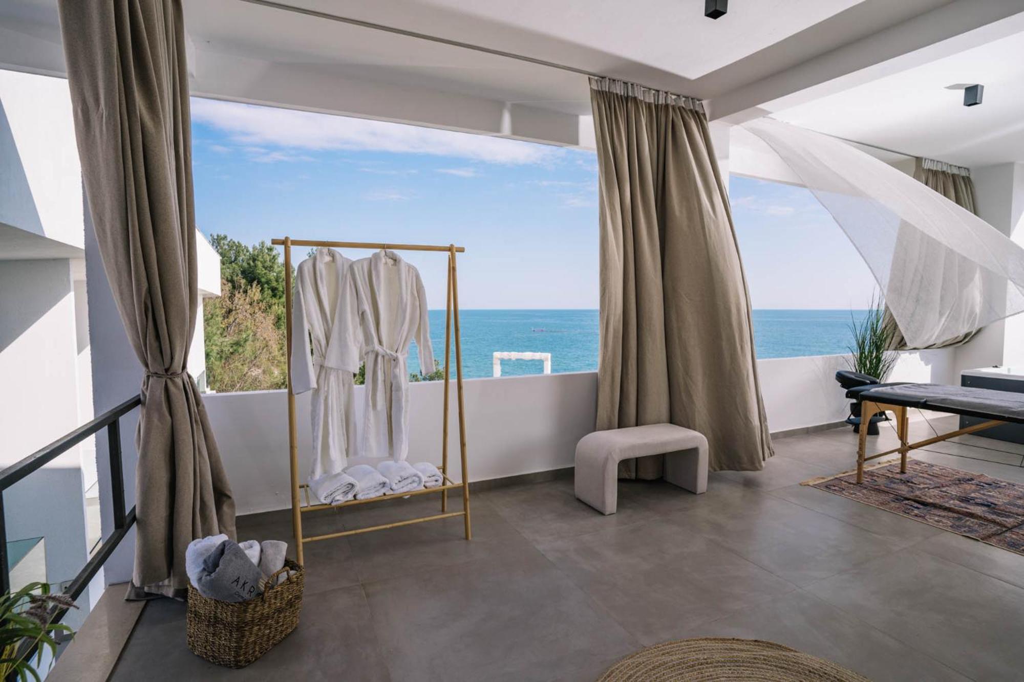 Akrotiri Olympus Luxury Suites - Adults Only Plaka Litochorou Exteriör bild