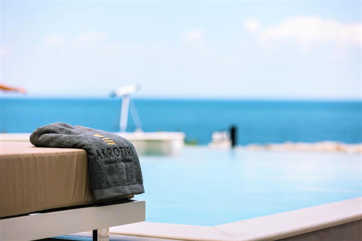 Akrotiri Olympus Luxury Suites - Adults Only Plaka Litochorou Exteriör bild